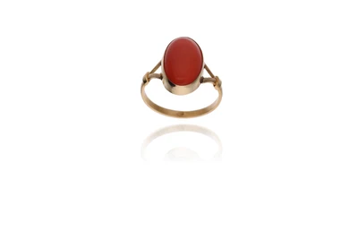 Anello con corallo - Asta Preziosi