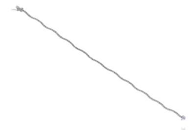 Bracciale con diamanti - Asta Preziosi