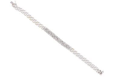 Bracciale con diamanti - Asta Preziosi