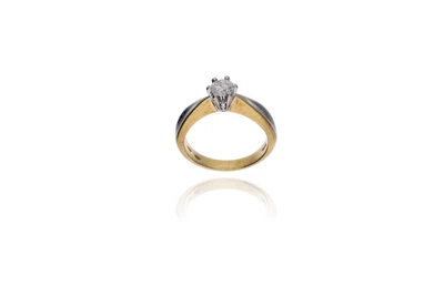 Anello con diamante - Asta Preziosi