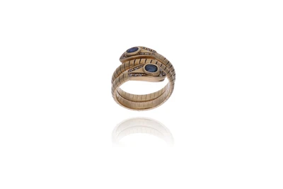 Anello con zaffiri e diamanti - Asta Preziosi