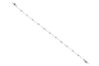 Bracciale con diamanti - Asta Preziosi