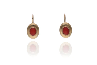 Orecchini con corallo - Asta Preziosi