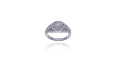 Anello con diamanti - Asta Preziosi