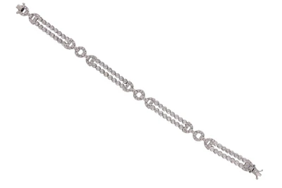 Bracciale con diamanti - Asta Preziosi