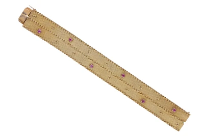 Bracciale con rubini - Asta Preziosi