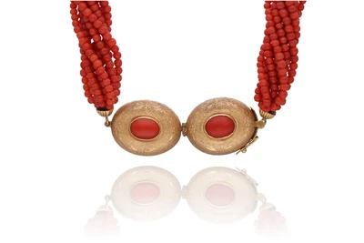 Collana con coralli - Asta Preziosi