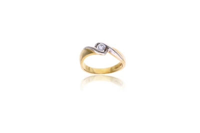 Anello con diamante - Asta Preziosi
