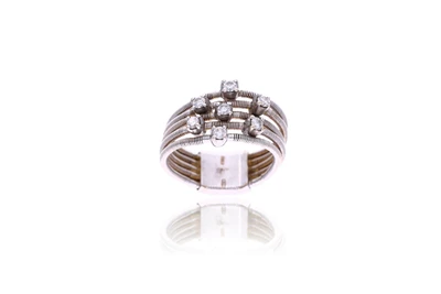 Anello con diamanti - Asta Preziosi