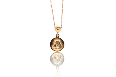 Collana con ciondolo in oro - Asta Preziosi
