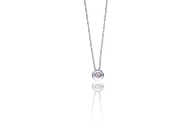 Collana con diamante - Asta Preziosi