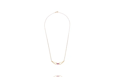 Collana con rubino e diamanti - Asta Preziosi