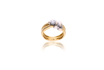 Anello con diamante - Asta Preziosi