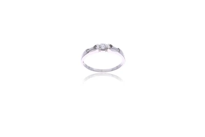 Anello con diamante e pietre - Asta Preziosi