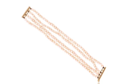 Bracciale con perle d'acqua dolce - Asta Preziosi