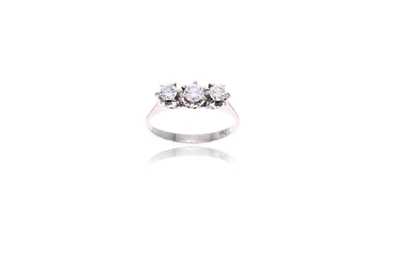 Anello con diamanti - Asta Preziosi