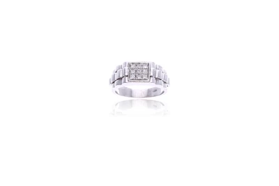Anello con diamanti - Asta Preziosi