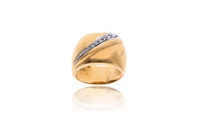 Anello con diamanti - Asta Preziosi