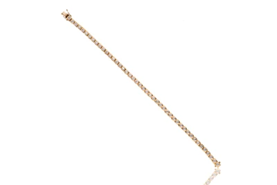 Bracciale tennis con diamanti - Asta Preziosi
