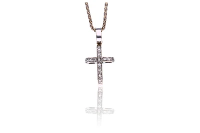 Collana e ciondolo con diamanti - Asta Preziosi