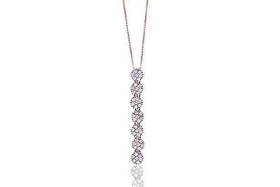 Collana e ciondolo con diamanti - Asta Preziosi