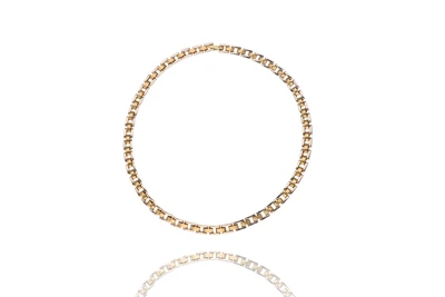 Collana in oro bicolore - Asta Preziosi