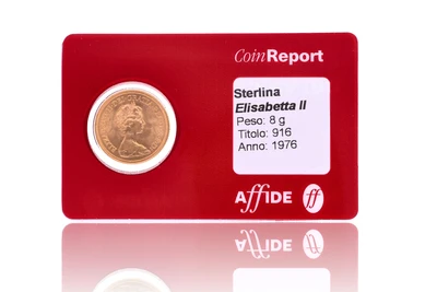 Sterlina in oro - Asta Preziosi