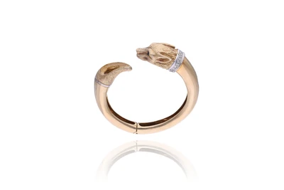 Bracciale con diamanti e zaffiri - Asta Preziosi