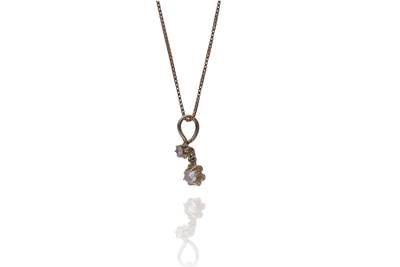 Collana con ciondolo con diamanti - Asta Preziosi