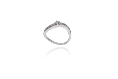 Anello con diamanti - Asta Preziosi