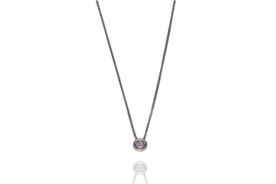 Collana con diamante - Asta Preziosi