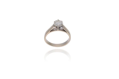 Anello con diamante - Asta Preziosi