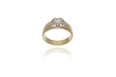 Anello con diamante - Asta Preziosi