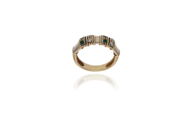 Anello con diamanti e pietre - Asta Preziosi