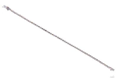 Bracciale con diamanti - Asta Preziosi