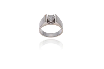 Anello con diamante - Asta Preziosi