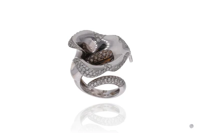 Anello con diamanti e pietre - Asta Preziosi