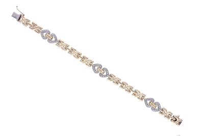 Bracciale con diamanti - Asta Preziosi