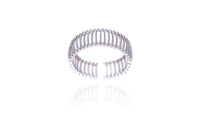 Bracciale con diamanti in oro - Asta Preziosi