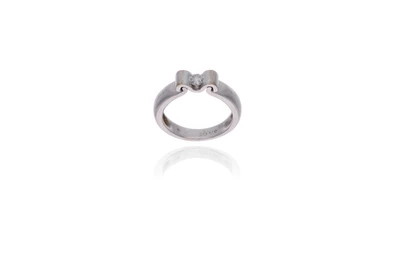 Anello con diamante - Asta Preziosi