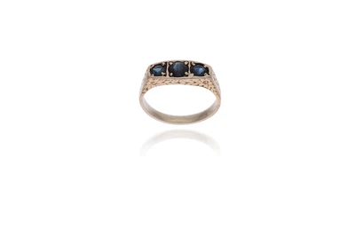 Anello con zaffiri - Asta Preziosi