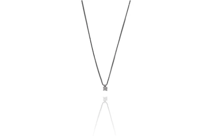 Collana con diamante - Asta Preziosi