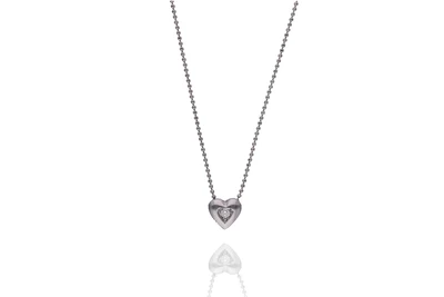 Collana con pendente con diamante - Asta Preziosi