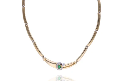 Collana con pietre - Asta Preziosi