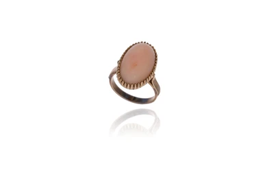 Anello con corallo - Asta Preziosi