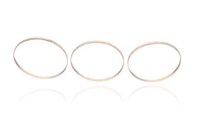 Tre bracciali in oro - Asta Preziosi