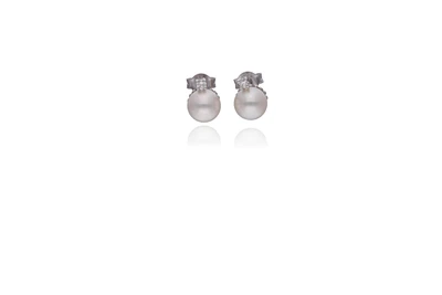 Orecchini con perle coltivate e diamanti - Asta Preziosi Orecchini con perle coltivate e diamanti - Asta Preziosi