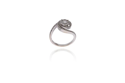 Anello con diamanti - Asta Preziosi