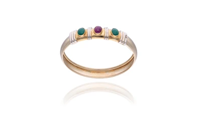 Bracciale con rubino e pietre - Asta Preziosi
