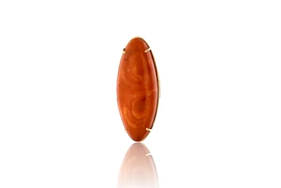 Anello con ambra - Asta Preziosi